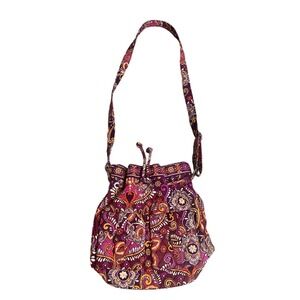 Vintage - Vera Bradley Safari Sunset Crossbody Drawstring‎ Bag